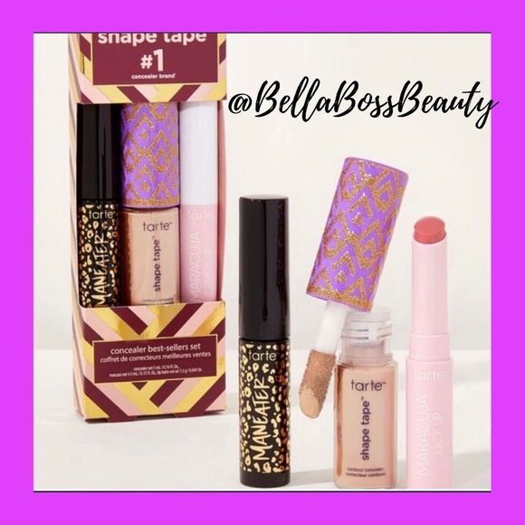 Tarte Shape Tape Concealer Beauty Gift Set - 29N LIGHT TO MEDIUM ( 3 SET) - Picture 1 of 4